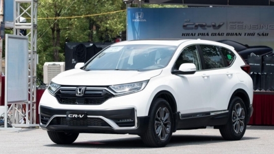 Honda CR-V “chơi lớn”, giảm mạnh tới 80 triệu đồng: Thị phần CX-5, Tucson có bị "đe dọa"?