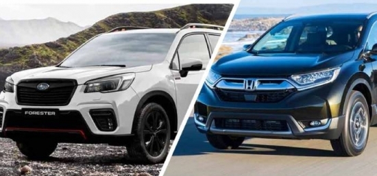 "So kè" giữa Subaru Forester và Honda CR-V: Chọn lắp ráp hay nhập khẩu?