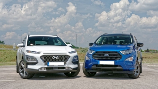Trong tầm giá 500 triệu đồng, "chốt" Ford Ecosport 2018 hay Hyundai Kona 2018?