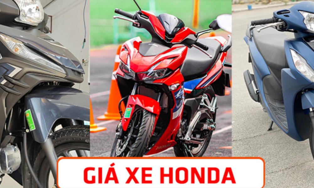 Bảng giá xe máy Honda tháng 6/2023: Xe "quốc dân" giảm kỷ lục!
