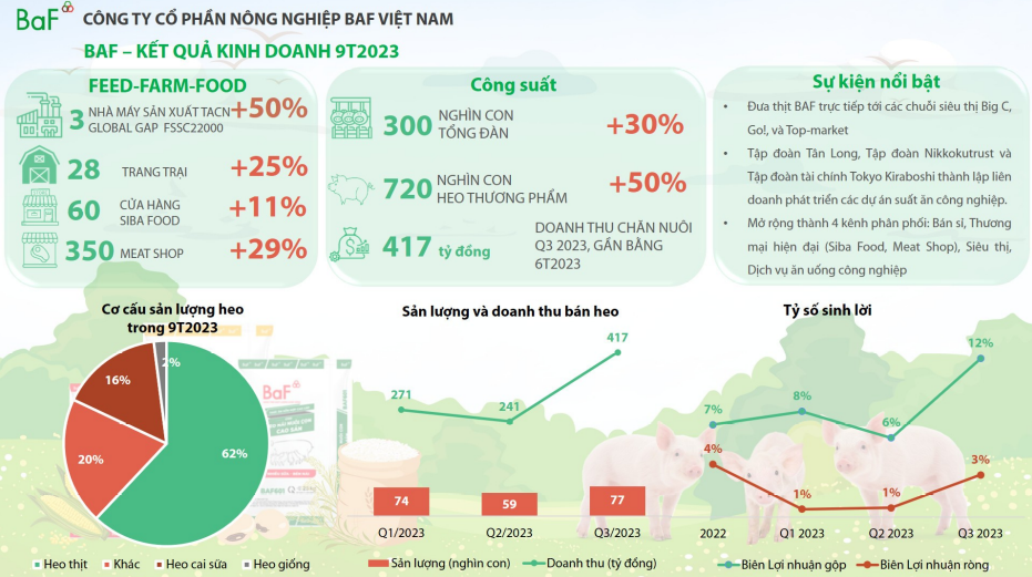 Giá heo rục rịch tăng, cổ phiếu doanh nghiệp chăn nuôi vào sóng?