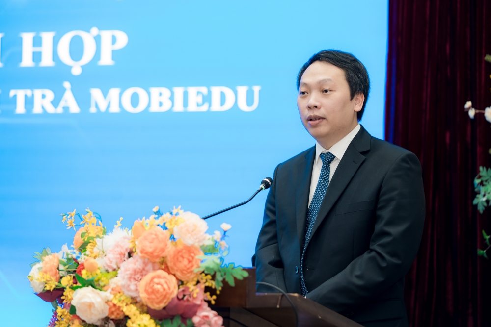 Thứ trưởng Bộ Thông tin và Truyền thông Nguyễn Huy Dũng phát biểu tại sự kiện
