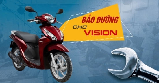 Bảo dưỡng xe máy Honda Vision cần lưu ý điều gì?