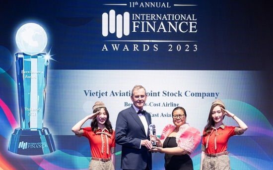Tạp chí hàng đầu International Finance vinh danh Vietjet Air