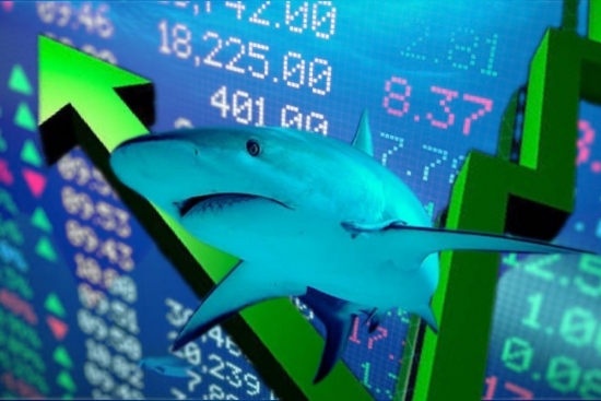 Cổ phiếu ngân hàng "chiếm sóng", dòng tiền cá mập bứt phá cuối ngày