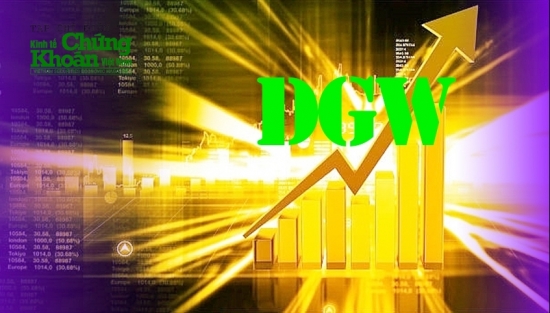 Cổ phiếu DGW “phá đỉnh” bất chấp thị trường “đỏ lửa”