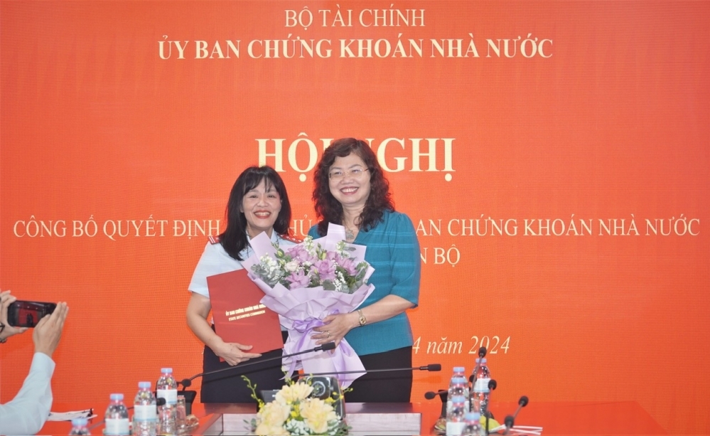 Bổ nhiệm bà Phạm Thị Thanh Hương làm Chánh Thanh tra Ủy ban Chứng khoán Nhà nước