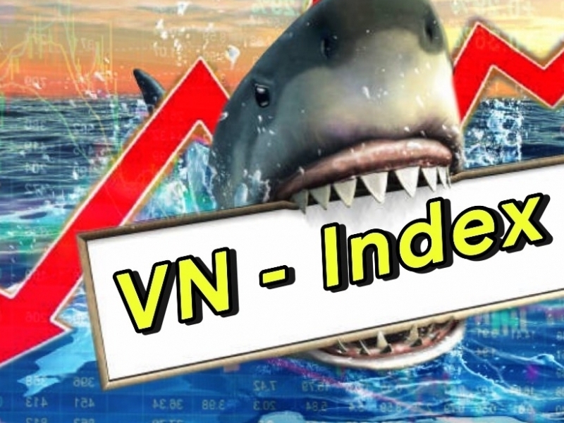 VN-Index tiếp tục điều chỉnh, dòng tiền cá mập chảy mạnh nhóm thép