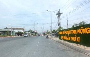 Đấu giá quyền sử dụng 18 ô đất tại huyện Tam Nông, Phú Thọ