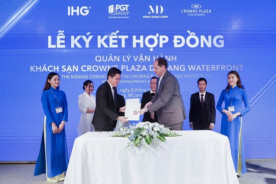 Tập đoàn IHG mở rộng thương hiệu Crowne Plaza ở khu vực miền Trung Việt Nam