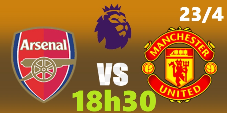 Bóng đá Ngoại hạng Anh: Link xem trực tiếp Arsenal vs MU (18h30 ngày 23/4/2022)