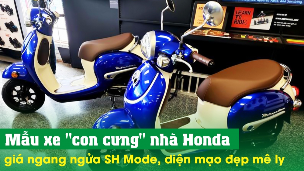 Honda ra mắt "con cưng" với giá ngang ngửa SH Mode: Diện mạo đẹp mê ly