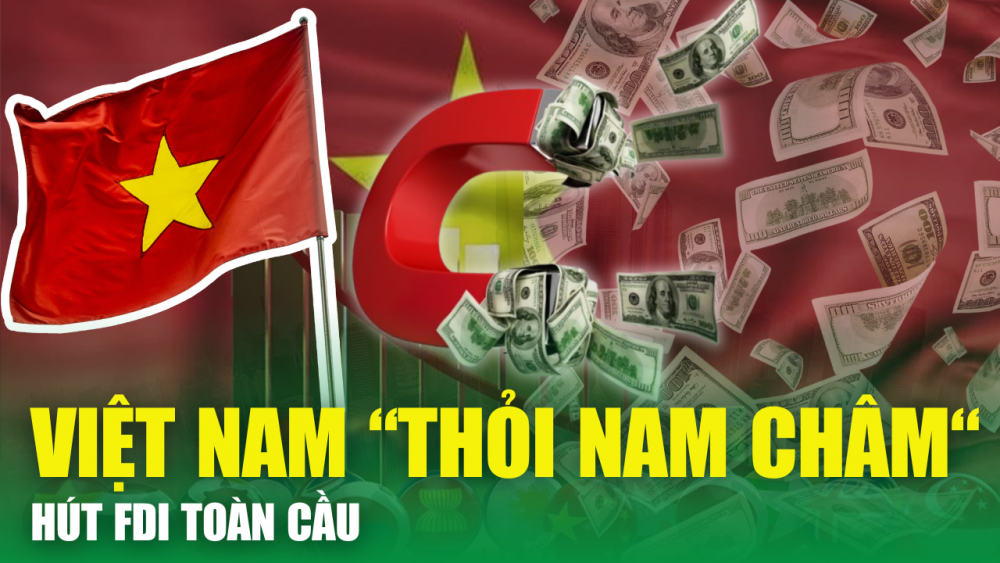 Việt Nam là “thỏi nam châm” hút FDI toàn cầu