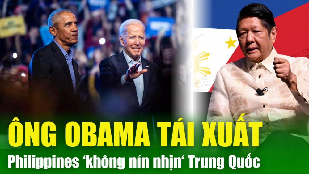 Tiêu điểm thế giới 29/3: Ông Obama tái xuất, Tổng thống Philippines tuyên bố 'không nín nhịn' Trung Quốc